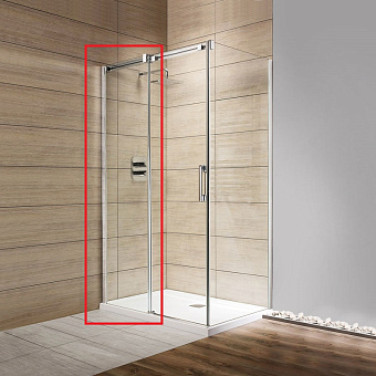 Левая стенка душевого угла RADAWAY Espera 380232-01L 200х120см стекло прозрачное