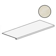 Плитка для ступеней Atlas Concord Италия Marvel Edge AFCS Imperial White Scalino Lap. 33х150см 0,495кв.м. полуматовая