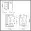 Светильник настенный Odeon MODERN 4878/1W 60Вт E27