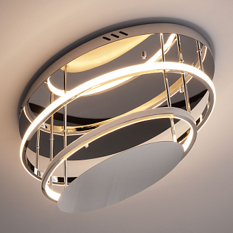 Светильник потолочный Eurosvet CHIC 90160/2 хром 142Вт LED
