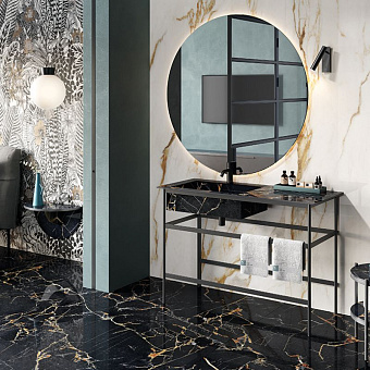 Полированный керамогранит ABK Sensi Signoria PF60009114 Port Gold Lux R 120х120см 2,88кв.м.