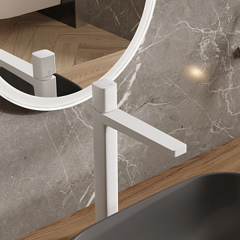 Смеситель для раковины WASSERKRAFT Saale 9500 9503H белый