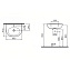 Раковина подвесная VITRA Zentrum 5786B003-0001 59х17,5см