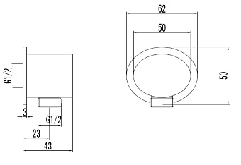 Шланговое подключение LEMARK LM8026C хром