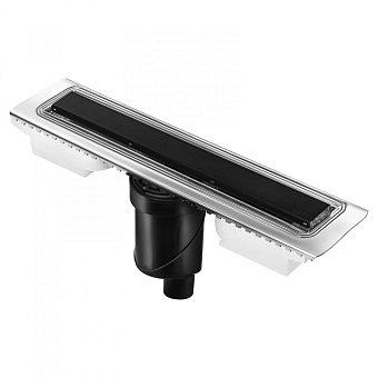 Щелевой душевой трап BERGES C1 Norma 500 59,5х12,1см вертикальный сток