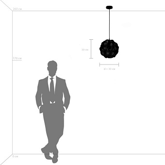 Светильник подвесной Lightstar Fermo 724312 40Вт E27