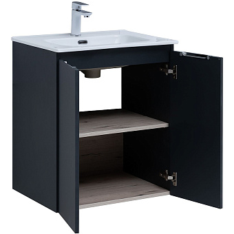 Тумба под раковину подвесная AQUANET Алвита New 277523 46х60х68,4см