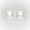 Светильник точечный встраиваемый Maytoni Alfa LED DL043-02-10W4K-SQ-W 20Вт LED