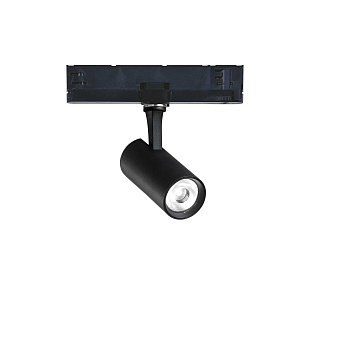 Трековый светильник IDEAL LUX FOX 302539 8Вт LED чёрный для трёхфазного трека