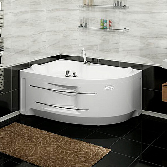 Ванна акриловая RADOMIR (Vannesa) Ирма 2-75-2-1-0-217 169х110см пристенная