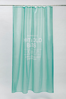 Шторка для ванной IDDIS Basic B31P218i11 180х180см зелёный