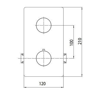 Смеситель для душа BOSSINI Oki Z00002.030 хром
