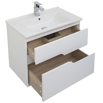Тумба с раковиной AQUANET Модена 212662 45х75х57,9см
