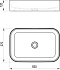 Раковина накладная RAVAK Ceramic Slim XJX01155002 37х55см