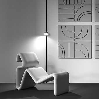Магнитный трековый светильник Maytoni Rado TR040-4-18W3K-DS 18Вт LED чёрный