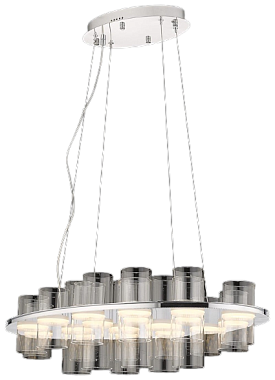 Светильник подвесной WERTMARK PAULA WE157.18.123 81Вт LED