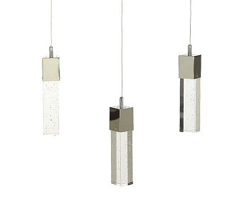 Люстра подвесная KINK Light Аква 08510-3AS(4000К) 15Вт 3 лампочек LED