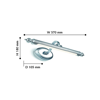 Подсветка для картин Favourite Artifex 2434-1W 8Вт LED