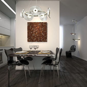 Люстра подвесная Odeon L-VISION 4858/48L 48Вт 1 лампочек LED