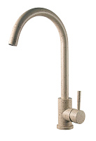 Смеситель для кухни ESKO K45 Beige высокий излив бежевый