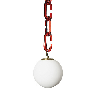 Светильник подвесной Loft It Chain 10128P Red 40Вт E27