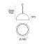 Светильник подвесной LINEA LIGHT Entourage 7696 28Вт LED