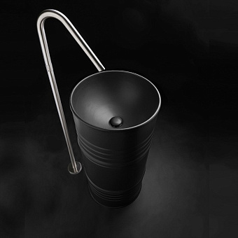 Раковина напольная Kerasan Artwork Barrel 4742K31 45х45см