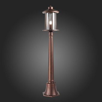 Светильник ландшафтный ST Luce LASTERO SL080.415.01 60Вт IP54 E27 тёмный кофе