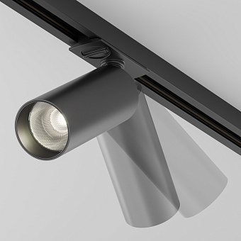 Трековый светильник Maytoni Focus LED TR021-1-12B4K-W-D-B 12Вт LED чёрный для однофазного трека