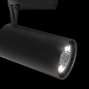 Трековый светильник Maytoni Vuoro TR003-1-40W4K-B 35,4Вт LED чёрный для однофазного трека