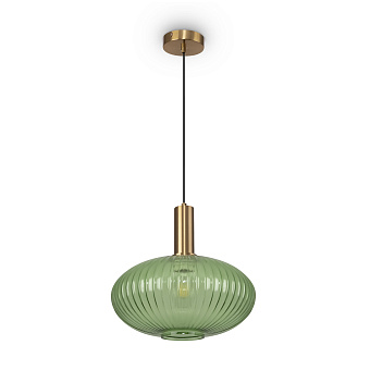 Светильник подвесной Freya Zelma FR8012PL-01GN 40Вт E27