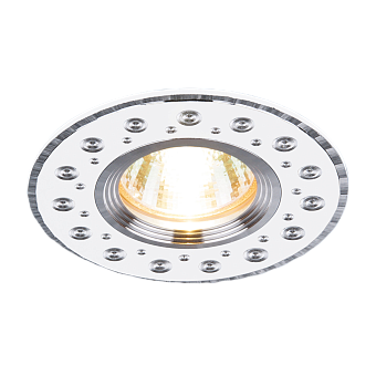 Светильник точечный встраиваемый Elektrostandard a032382 2008 WH 50Вт G5.3