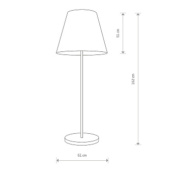 Торшер Nowodvorski Moss 9736 180Вт E27