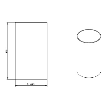 Стакан в ванную Bongio Time 70022AS00 матовая сталь