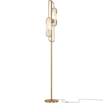 Торшер Maytoni Marmo MOD099FL-02G 80Вт G9 2 плафонов