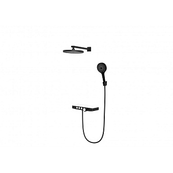 Душевой комплект BERGES MORANS 075004 чёрный матовый