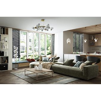 Светильник подвесной Loft It Matisse 10008/1P white 5Вт G9