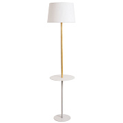 Торшер Arte Lamp CONNOR A2102PN-1WH 60Вт E27
