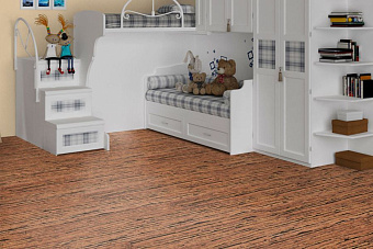 Пробковый пол CORKSTYLE NATURAL CORK-LOCK 915х305х10,5мм Tigre TIGRE 1,953кв.м