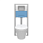 Инсталляция с унитазом IDEAL STANDARD PROSYS CONNECT AIR E212801