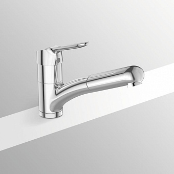 Смеситель для кухни IDEAL STANDARD CERAFLEX BC143AA поворотный излив хром