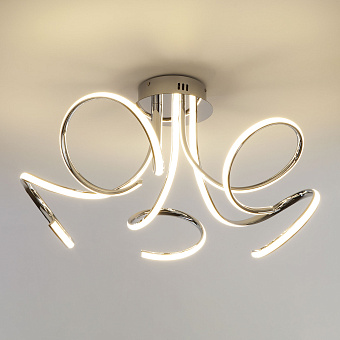 Светильник потолочный Eurosvet Supreme 90068/5 хром 72Вт LED