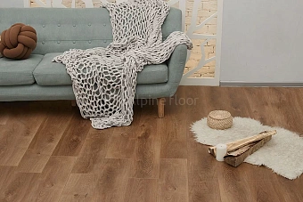 Виниловый ламинат Alpine Floor Дуб насыщенный ЕСО 7-7 1524х180х8мм 43 класс 2,2кв.м