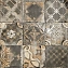 Декор MAINZU Ricordi Venezziani PT02996 RICORDI NERO 20х20см 1кв.м.