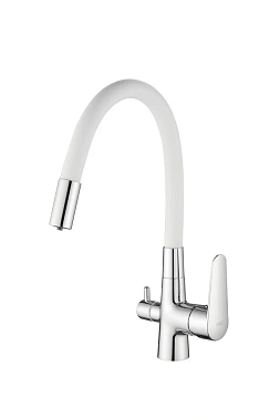 Смеситель для кухни ESKO Cora CL 03 W высокий излив хром