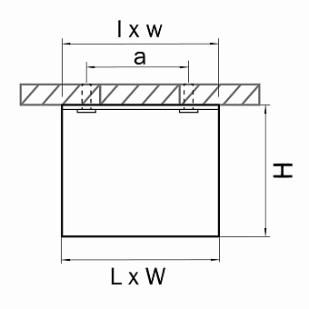 Светильник точечный накладной Lightstar Monocco 52316 10Вт LED