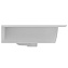 Раковина встраиваемая сверху IDEAL STANDARD Ideal Standard i.life A T462101 104х46см