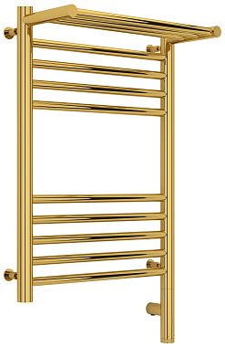 Полотенцесушитель СУНЕРЖА Богема 3.0 с 1 полкой 03-5807-6040 золото