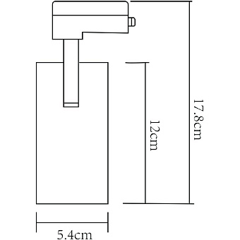 Трековый светильник Arte Lamp REGULUS A4568PL-1WH 13Вт LED белый для однофазного трека