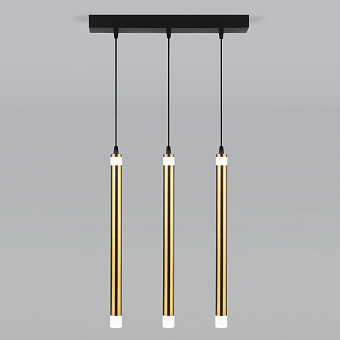 Светильник подвесной Eurosvet MAESTRO 50133/3 LED бронза 24Вт LED